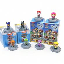 PAW Patrol Cartoon Hexagonal Stamp Blind Box - Chase, Skye & Rubble Hexagonal Stamp Figurines | Toy Decor & Gift, Paw Patrol Pups Assemble! (Random Style Shipped) - Multicolor - View 3