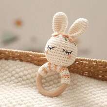 Handmade Woven Rattle Toys, Multi-Color/Animal Shaped Rattle Toys, Suitable For 0-3 Years Old, Baby Sleep Aid Tools