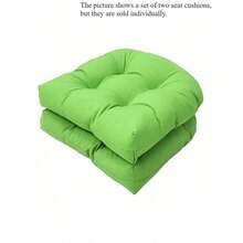 1pc Chair Cushions Waterproof U-Shaped Outdoor Tufted Seat Cushions For Patio Living Room Office Garden Courtyard