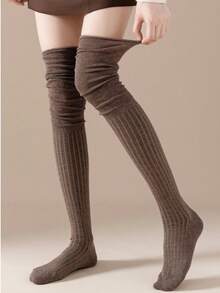 3 Pairs Knee-High Socks, Suitable For Slim Women Weighing No More Than 120 Lbs, Y2K Style