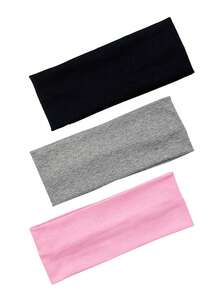 1/4 chiếc/Bộ Băng đô thời trang cao cấp nhiều màu vải dành cho nữ, thích hợp để đeo hàng ngày Băng đô cài tóc tập gym Băng đô quấn mồ hôi Phụ kiện tóc mùa thu đông cho nữ khi đi nghỉ mát Khăn quàng cổ thanh lịch cho nữ Băng đô quấn đầu mềm mại - Nhiều màu - Xem 13