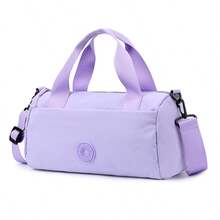 1个简约纯色时尚小型多功能斜挎收纳包，小容量健身包，女士百搭单肩包，轻巧柔软迷你健身包