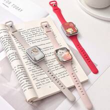 纤细腰身蝴蝶扣硅胶表带，兼容 Apple，适合手表运动臂带 38 毫米 40 毫米 41 毫米 42 毫米 44 毫米 45 毫米 49 毫米 46 毫米，适合手表 Uhr Serie11 10 9 Ultra 8 7 6 5 4 3 2 1 SE 女士硅胶臂带