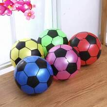 Colorful PVC Inflatable Hand Clapper Football, Sports Match Training Outdoor Beach Elastic Ball