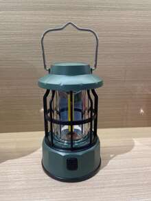 New Vintage Style Outdoor Camping Tent Light, Battery-Free - Multicolor - View 2