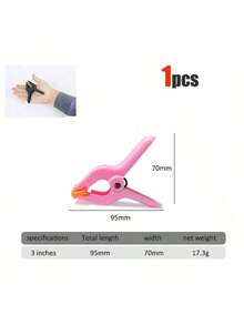 12pcs Plastic Spring Clamps, Small Heavy Duty Clips For Crafts, Backdrop Stand, Woodworking, Photography Studios Multi-Purpose Spring Clamps - Strong Grip Plastic Clips For Woodworking, Photography Backdrops & Crafts