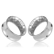 قطعتان من أقراط الأذن من الفولاذ المقاوم للصدأ 316L بتصميم رجعي، أقراط ثقب الأذن، مناسبة للجنسين، طراز هيب هوب وبانك جديد