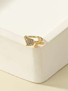 1 Simple U-Shaped Tulip Nose Stud, Niche Design, No Need To Punch The Nose Clip, Suitable For Women To Wear Daily Body Jewelry, Give Friends A Holiday, Birthday Gift, Unisex - 金色 - 查看 2