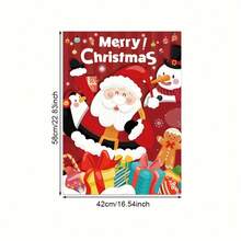 1 Set de Suministros para Fiesta de Navidad, Pegatinas de Dibujos Animados, Decoración, Juegos de Fiesta con Venda para los Ojos, Suministros para Fiesta de Navidad, Perfectos para Juegos de Fiesta de Navidad, Tema de Satanás - Multicolor - Ver 4