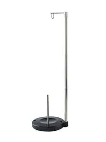 坚固的便携式缝纫机线轴架，配有可拆卸厚底座 - 适合居家和旅行，兼容大多数缝纫机和线架 - 黑色單軸 - 查看 5