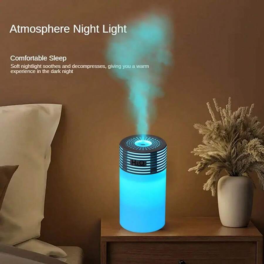 Car Humidifier Aromatherapy Essential Oil Diffuser USB Mist Mini Portable For Car Home Office Bedroom, 300ML