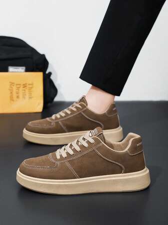 2025 Spring New Men's Breathable Casual Elevator Sneakers, Anti-Slip Thick Sole Deodorizing Shoes, Men's Casual Sports Shoes