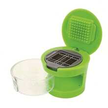 Garlic Chopper Mini,Hand Press Garlic Chopper,Garlic Mincer Tool,Garlic Peeler,Garlic Masher,Ingredient Spice Chopper - [Small Mini Garlic Press] - View 2