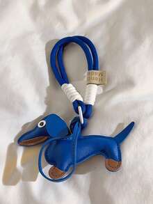 Creative And 3D Puppy Pendant Woven Nylon Short Hanging Rope Suitable For Phone Cases, Phone Pendants, Keychains, Headphones, Wristbands, Bracelets, Internet Celebrities, Fun And Cute Men's And Women's Styles