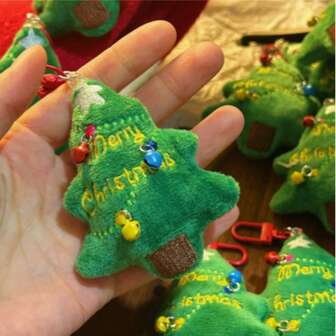 5pcs New Christmas Gingerbread Man Felt Hanging Ornaments, Creative DIY Christmas Tree Snowflake Non-Woven Fabric Hanging Decorations