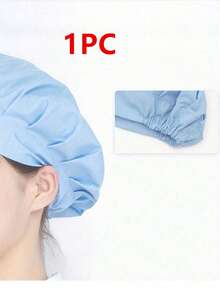 2/1pc Adjustable Elastic Chef Hat, Unisex Cooking Cap, Oil-Proof Work Hat, Dust-Proof Hair Cover, Suitable For Restaurant, Factory, Kitchen, Cooking, Hair Protection, Workshop, Food Service, Mother's Day Gift - Multicolor - View 8