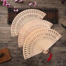 Elegant Folding Fan For Women, Traditional Hand Held Fan With Oriental Design, Wedding Party Favor Accessory, Portable Bamboo Paper Fan, Cultural Art Piece - A - Xem 4