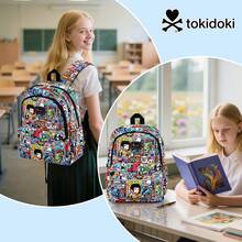 Official Tokidoki Unicorno Backpack With Keychain For Women Men, Cartoon Large Capacity Travel Laptop Book Bag Casual Daypack Shoulder Bag - Nhiều màu - Xem 8