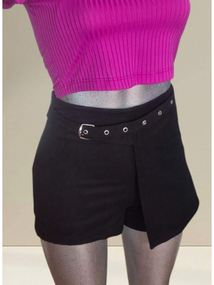 Women Shorts - Black - View 3
