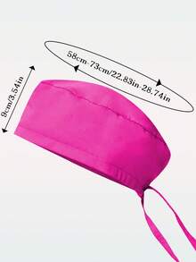 1 件男女通用经典柔软透气无边化疗帽，适合短发 - 彩色 - 查看 4