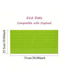 一个大号16*32和16*16积木底座，用于DIY积木墙玩具，适合室内玩耍（图片仅供参考，以实际物品为准）房间装饰