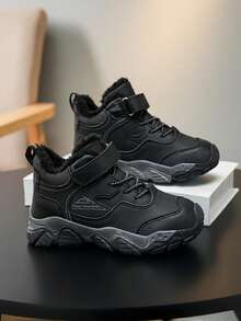 Kids Warm Snow Boots, Boys Winter Warm Shoes