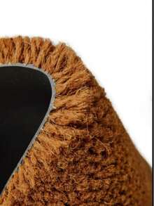 40x60 厘米天然椰棕门垫，采用耐用的 100% PVC 背衬 - 防滑、防尘刷表面 - 18-22 毫米厚耐用垫子，适合室内和室外使用，土耳其制造 - 藏蓝色 - 查看 3