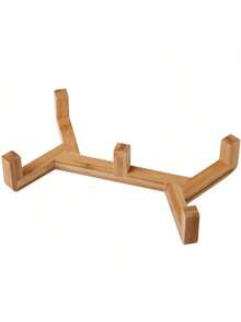 陶瓷狗碗带木架，重型防溢宠物食品和水碗套装，防滑稳定底座，慢速喂食器，易于清洁