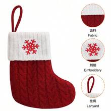 Christmas Tree Decor Letter Socks, Creative Christmas Tree Hanging Ornament Gift, Party Decoration Home Decor Christmas Decorations Room Decor