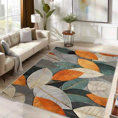 800g/Sqm Velvet Area Rug, High-End Vintage Floral Patchwork Design, Soft & Plush Crystal Velvet, Gradient Pattern, Non-Slip & Machine Washable, Suitable For Living Room, Bedroom, Office, Home Decor Christmas Decor Kitchen Rug