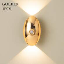 LED智能感应壁灯，室内人体感应壁灯，无线LED壁灯，电池供电夜灯，粘胶设计，可旋转，便携，易于安装，色温和亮度可调 - 彩色 - 查看 14