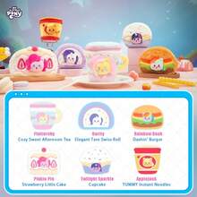 Hasbro 1pc Of My Little Pony Plush Coin Purse Blind Box - Adorable Cartoon Collectible Surprise Toy For Girls - Gourmet Series Coin Purse Blind Box - View 3