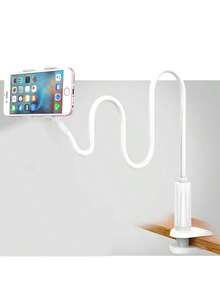 1PC Mobile Phone Clip On Stand (70cm/27.56inch), Bedside Mobile Phone Stand With 360 Degree Rotating Plastic Stand, Flexible Long Arm Gooseneck Stand Installation Fixture With Grip, Universal Mobile Phone Stand For Bed Table, Mobile Phone Stand For Lazy People, Universal Adjustable Stand For Bedside Desktop Live Streaming - Multicolor - View 7