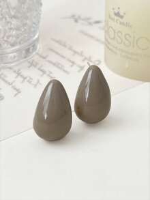 1 Paar tropfenförmige Hängeohrringe