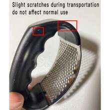 1pc Stainless Steel Garlic Press, Manual Garlic Crusher, Ginger Grater, Kitchen Tool, Rust-Proof Professional Garlic Mincer, Easy To Squeeze And Clean, Vegetable & Fruit Processing Tool, Kitchen Gadget, Household Essential, Creative Kitchen Tool, Suitable For Hotel, Restaurant, Kitchen Utensils And Seasoning Tools, Kitchen Accessories, Christmas Party Supplies, Family Gathering - Multicolor - View 12