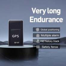 Intelligent Car Life Compact High Quality GPS Tracker - Global Coverage, Rechargeable Lithium Battery, USB Charging For Real-Time Location Tracking - All-Weather Protection For Cars, Luggage, Pets & Smooth Travel, GPS Tracker For Luggage, Pet Safety Monitor - Black - View 7