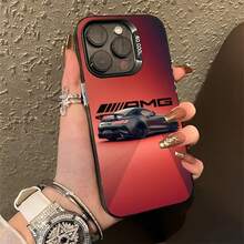 Funda para teléfono AMG GT para 17,16,15,14,13,12,11,Pro,Max,Plus,M-Mer-cedeses, anti-caída, negra mate, parachoques duro - z3 - Ver 7