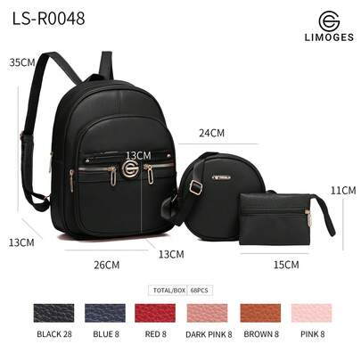  DIOSA LUNA Set De Mochilcas para Mujeres, Mochila de 3 Piezas de Mujer De Cuero, Conjunto De Mochila para Damas, Mochila De Moda, Mochila Casual para niñas, Bolso de Hombro, Bolso De Viaje Casual para Mujeres,La mejor elección de las chicas