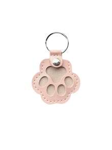 1pc Personalized Fashion Cat Paw Multi-Functional Keychain, Customizable Pet Memorial Hair Pouch, Supermarket Token Coin Storage Pendant, Gift For Pets, Family, Boyfriend/Girlfriend
