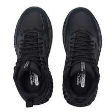 Skechers 894281-BBK Casual Low-Top Lightweight Sneakers, Men's Comfortable Running Shoes - All Black - View 4