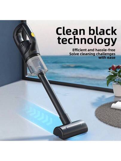 SOKANY Cordless Stofzuiger Cleaner, Rechargeable Super Powerful held Lightweight Portable Barrier Free Wireless Cleaning, Strong Suction, High Cleaning Efficiency, Convenient Home Car Built In 1800mAh Battery view 2