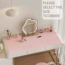1 件防水防污桌垫，适用于梳妆台、化妆台、写字台、学生宿舍、办公室