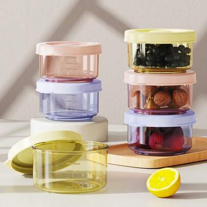6 Pcs 60Ml Baby Foo…