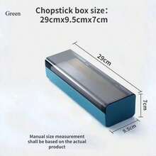 Kitchen Fashion Storage Tableware Chopstick Box With Lid  Dustproof Drainage - Multicolor - View 4