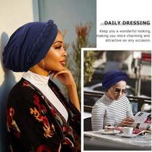 1pc Handmade Woven Headscarf, African Style Headwrap, Hair Turban, Women's Chemo Cancer Hat, Pre-Twisted Braided Headband, Suitable For Daily Use