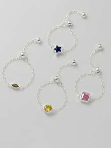 1 Piece Of S925 Sterling Silver Ring With A Noble "Runaway Princess" Style, Adorned With Sweet Rose Quartz And Sparkling Diamonds. Suitable For Daily Wear, It Is Elegant And Versatile, Making It An Excellent Gift For Mothers, Girlfriends And Sisters.