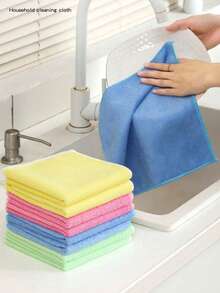 3/5/10/20 Reusable Kitchen Towels, Multipurpose Absorbent Dish Towels, Durable Dish Cloth For Home, Kitchen And Bathroom