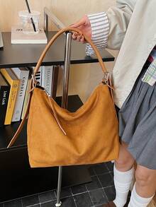 Bolso cruzado de moda para mujer, nuevo bolso de hombro de alta gama - Marrón - Ver 2