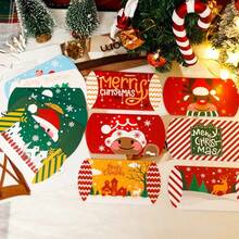 6 buc/12 buc/24 buc aleatorii Crăciun Kraft cadouri bomboane cutie ciocolată ambalaj alimente cadou ambalare gustare Anul Nou petrecere consumabile