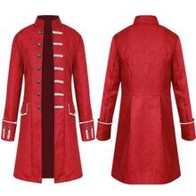 Jacquard Medieval Menswear - Red